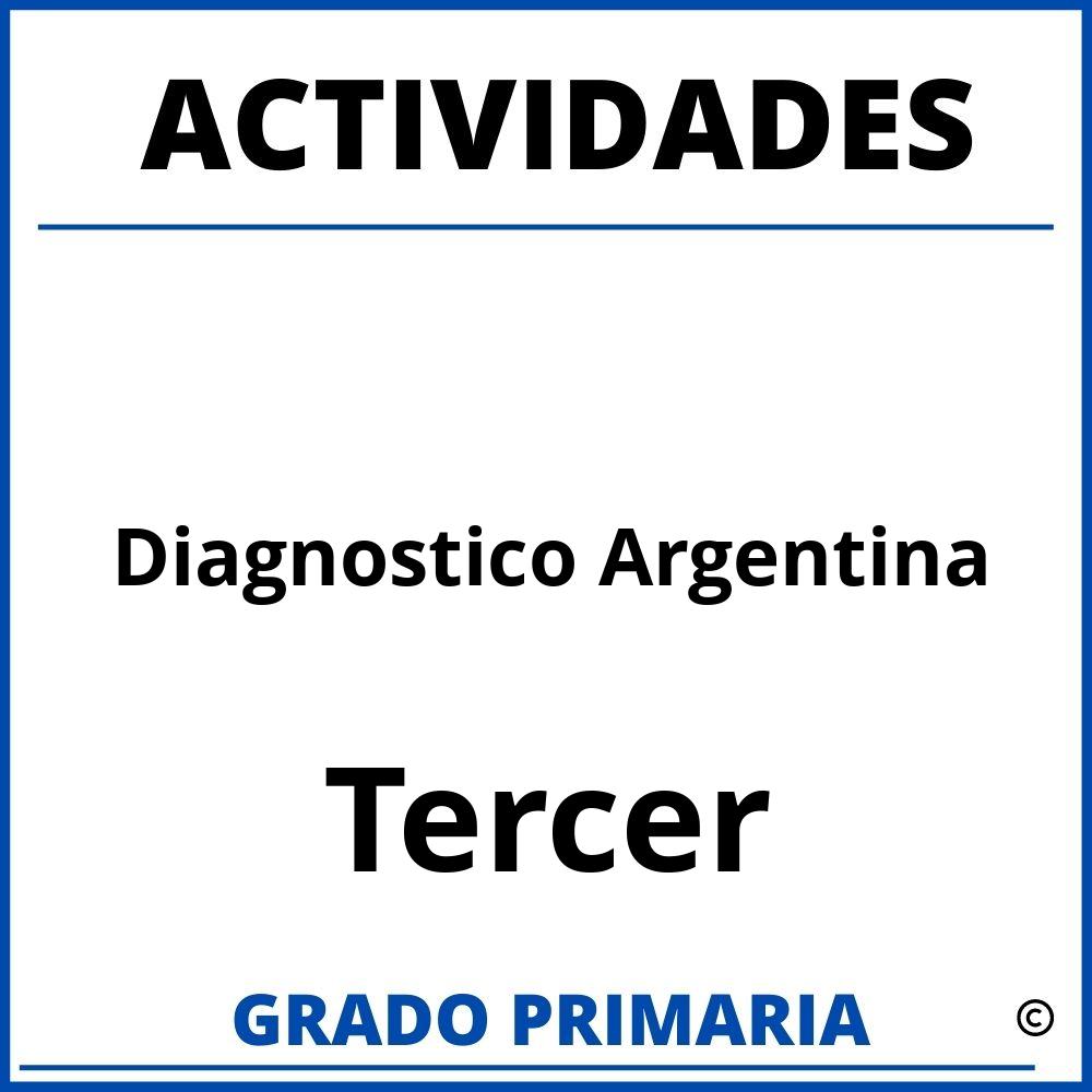 Actividades De Diagnostico Para Tercer Grado De Primaria Argentina