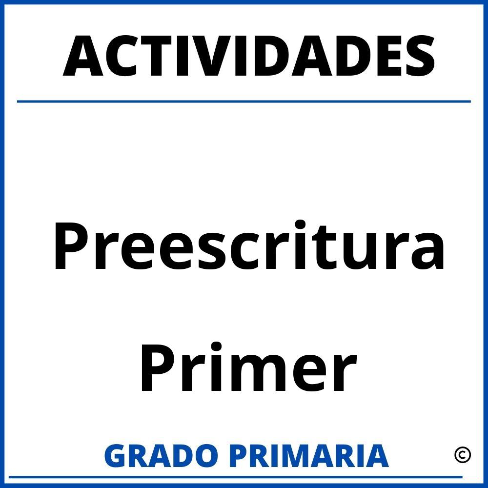 Actividades De Preescritura Para Primer Grado